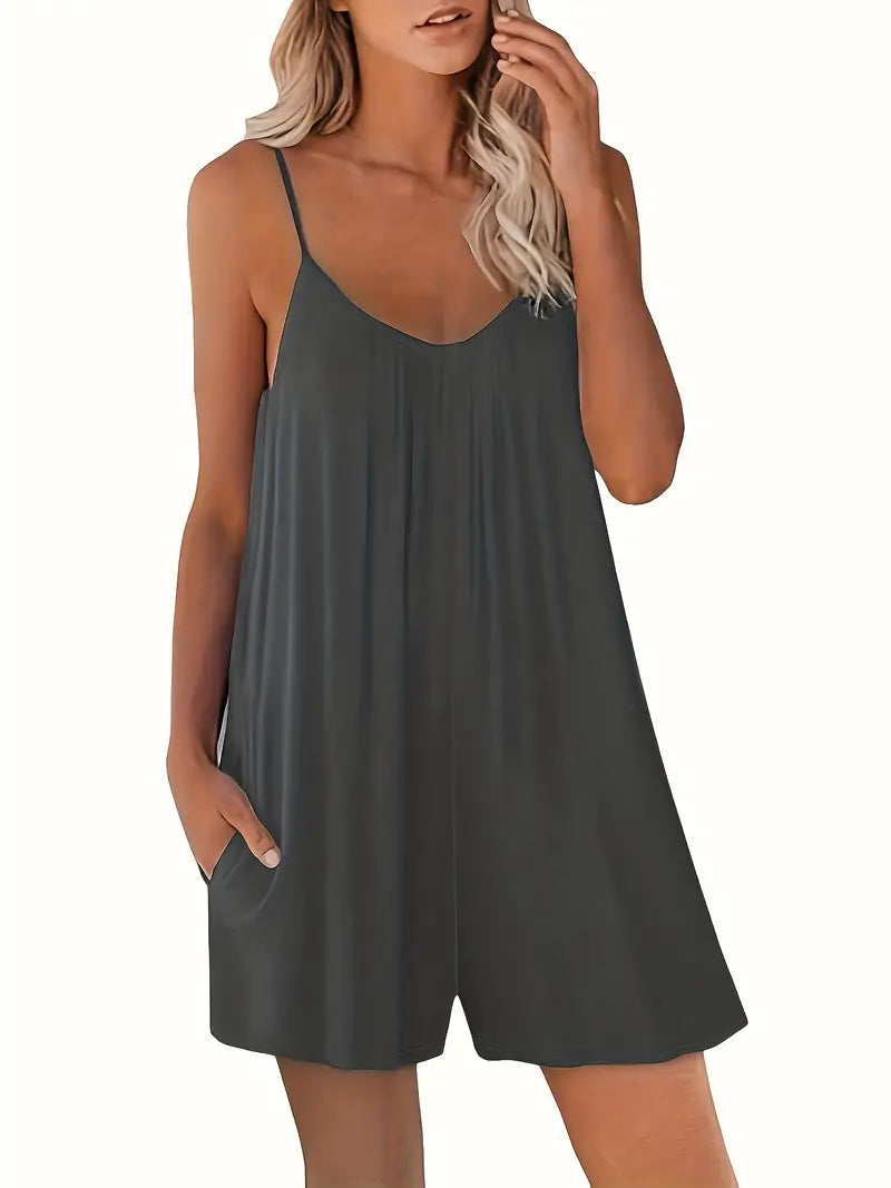 Cynthia – Cami romper, lös, avslappnad overall