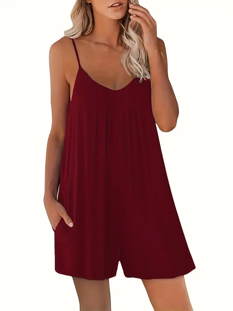 Cynthia – Cami romper, lös, avslappnad overall