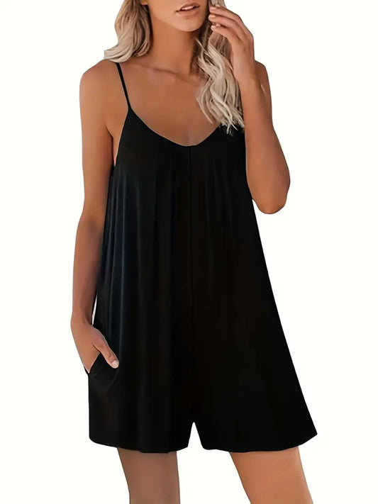 Cynthia – Cami romper, lös, avslappnad overall